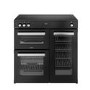 Belling Cookcentre 90cm Electric Induction Range Cooker - Black