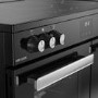 Belling Cookcentre 90cm Electric Induction Range Cooker - Black