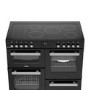 Belling Cookcentre 100cm Electric Ceramic Range Cooker - Black