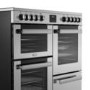 Belling Cookcentre 100cm Electric Ceramic Range Cooker - Stainless