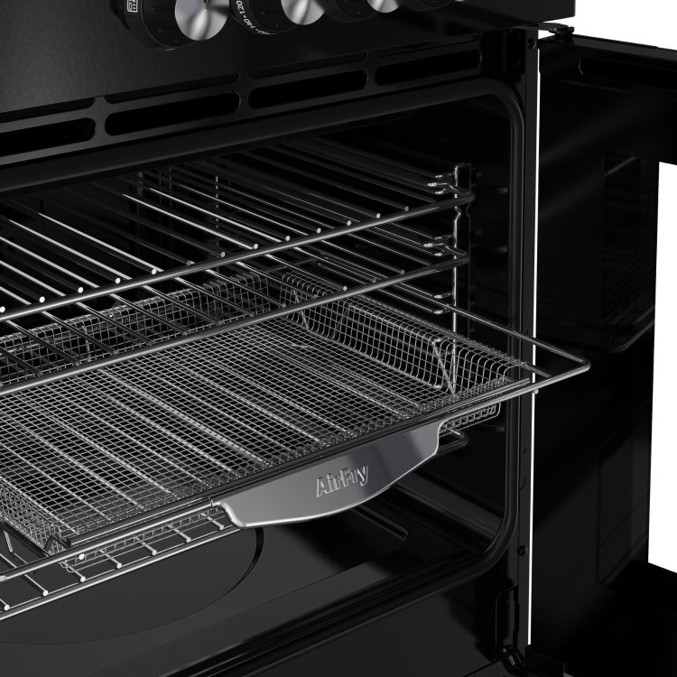 Belling Cookcentre 100cm Dual Fuel Range Cooker - Black