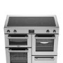 Belling Cookcentre 100cm Electric Induction Range Cooker - Stainless