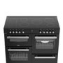 Belling Cookcentre 110cm Electric Ceramic Range Cooker - Black