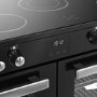 Belling Cookcentre 110cm Electric Ceramic Range Cooker - Black