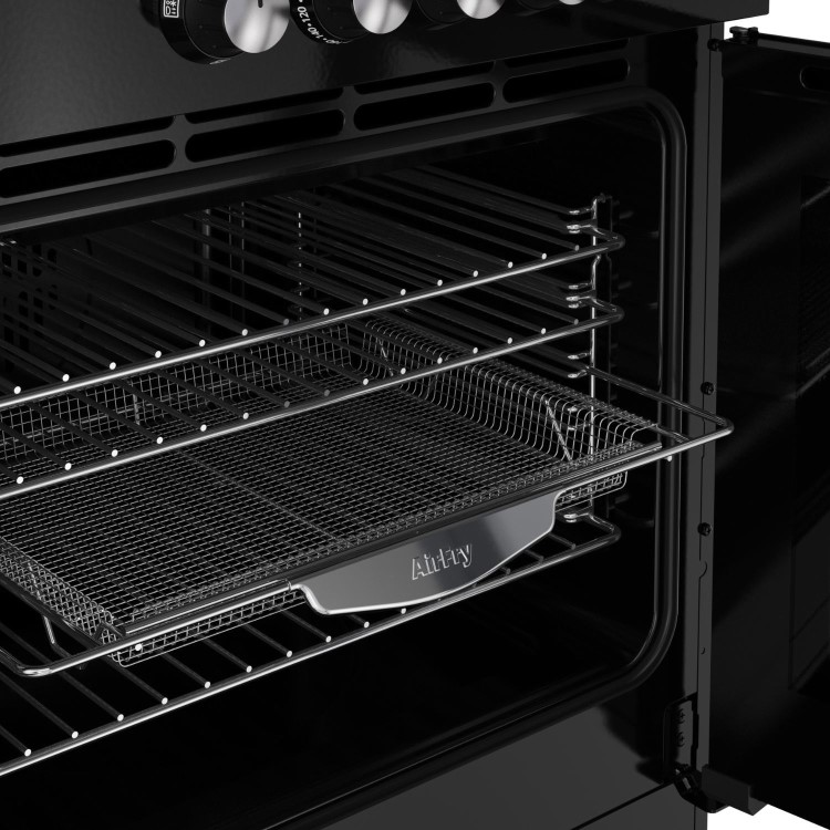 Belling Cookcentre 110cm Dual Fuel Range Cooker - Black