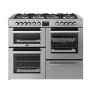 Belling Cookcentre 110cm Dual Fuel Range Cooker - Stainless