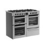 Belling Cookcentre 110cm Dual Fuel Range Cooker - Stainless