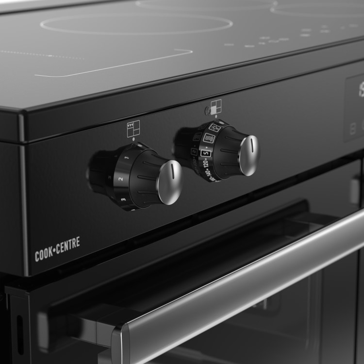 Belling Cookcentre 110cm Electric Induction Range Cooker - Black