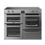 Belling Cookcentre 110cm Electric Induction Range Cooker - Stainless