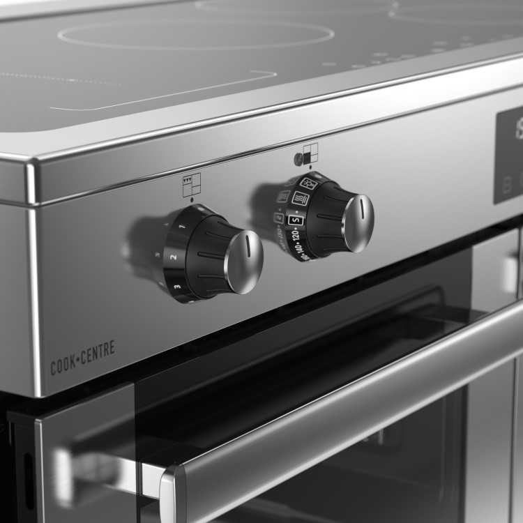 Belling Cookcentre 110cm Electric Induction Range Cooker - Stainless