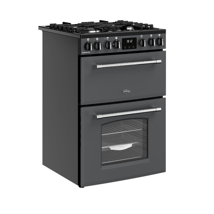 Belling Farmhouse 60cm Dual Fuel Cooker - Anthracite