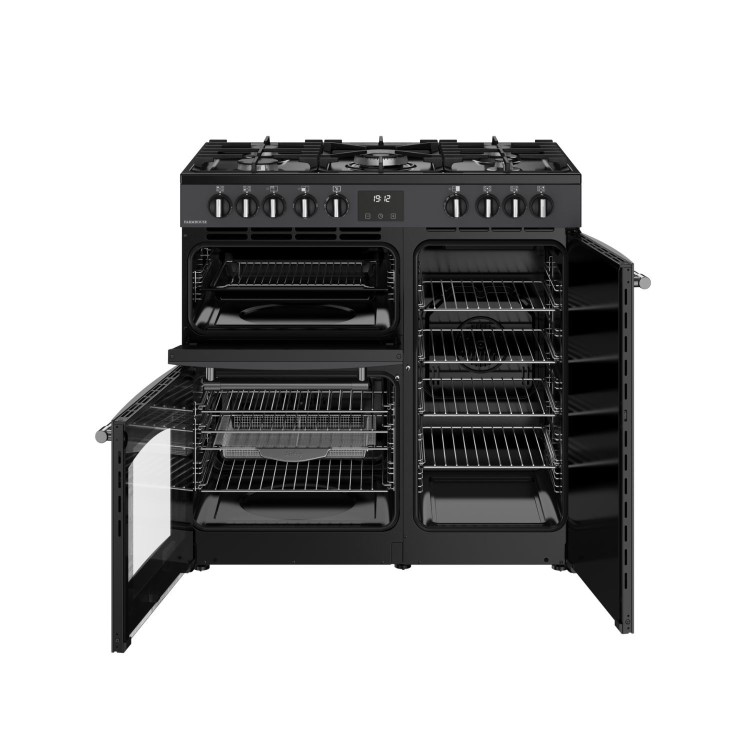 Belling Farmhouse 90cm Dual Fuel Range Cooker - Anthracite