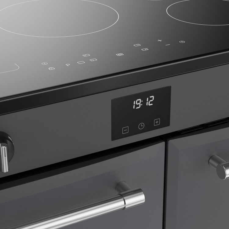 Belling Farmhouse 90cm Electric Induction Range Cooker - Anthracite