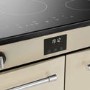 Belling Farmhouse 90cm Electric Induction Range Cooker - Cream