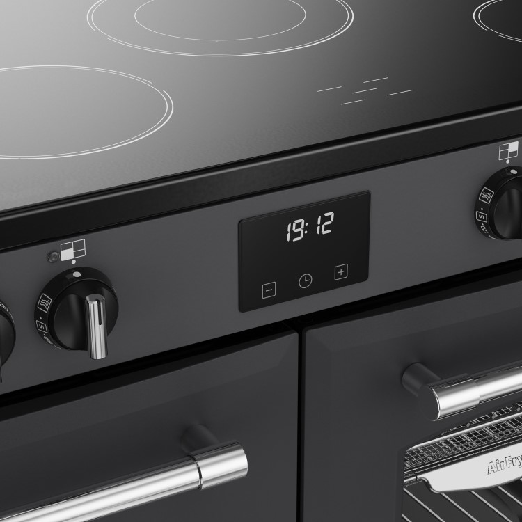 Belling Farmhouse 100cm Electric Ceramic Range Cooker - Anthracite