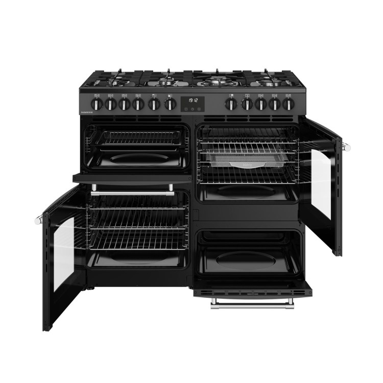 Belling Farmhouse 100cm Dual Fuel Range Cooker - Anthracite