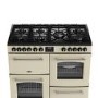 Belling Farmhouse 100cm Dual Fuel Range Cooker - Cream