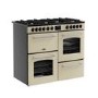 Belling Farmhouse 100cm Dual Fuel Range Cooker - Cream