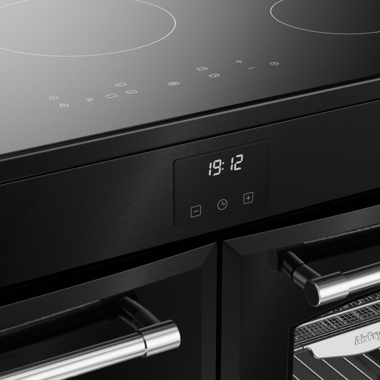 Belling Farmhouse 100cm Electric Induction Range Cooker - Black