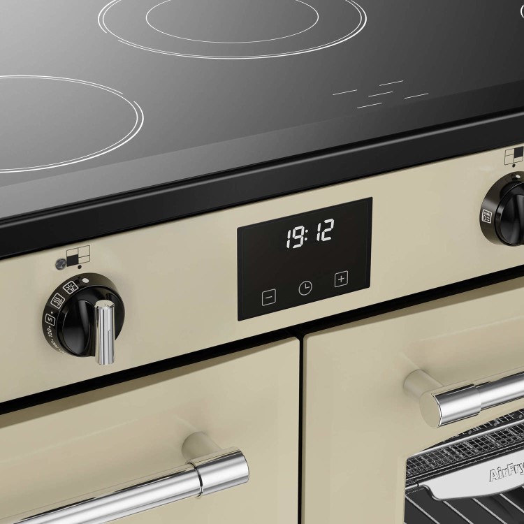 Belling Farmhouse 110cm Electric Ceramic Range Cooker - Cream