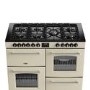 Belling Farmhouse 110cm Dual Fuel Range Cooker - Cream