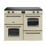 Belling Farmhouse 110cm Electric Induction Range Cooker - Cream