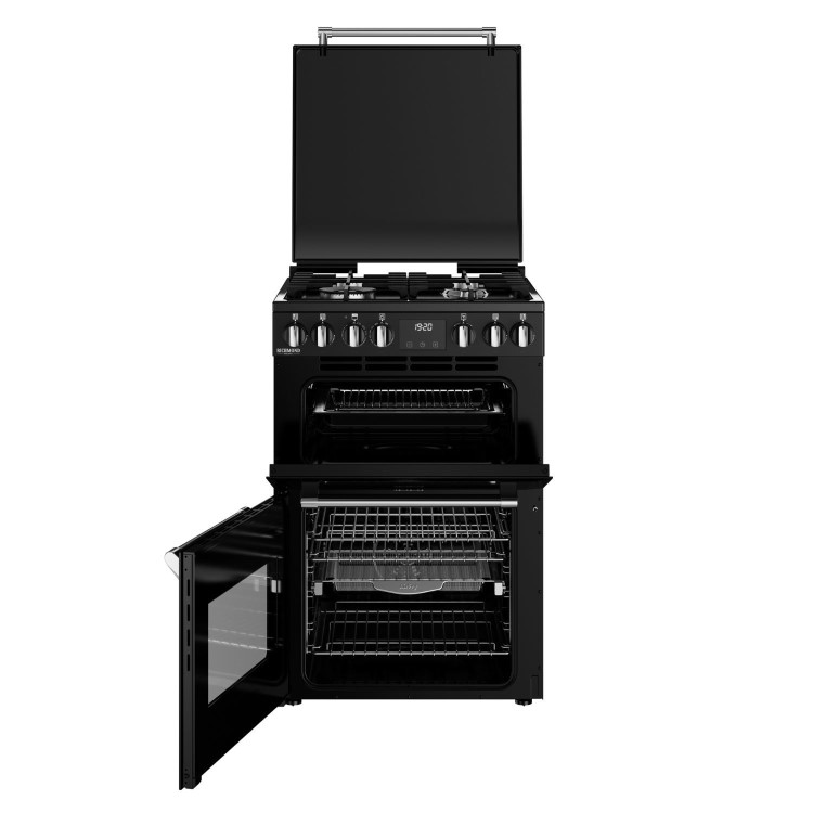 Refurbished Stoves Richmond DX 60cm Dual Fuel Cooker Black