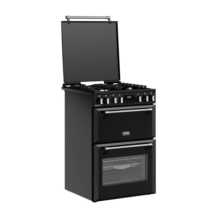 Refurbished Stoves Richmond DX 60cm Dual Fuel Cooker Black