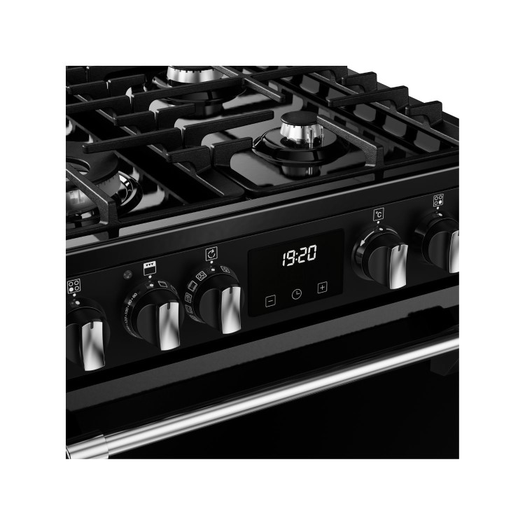 Refurbished Stoves Richmond DX 60cm Dual Fuel Cooker Black