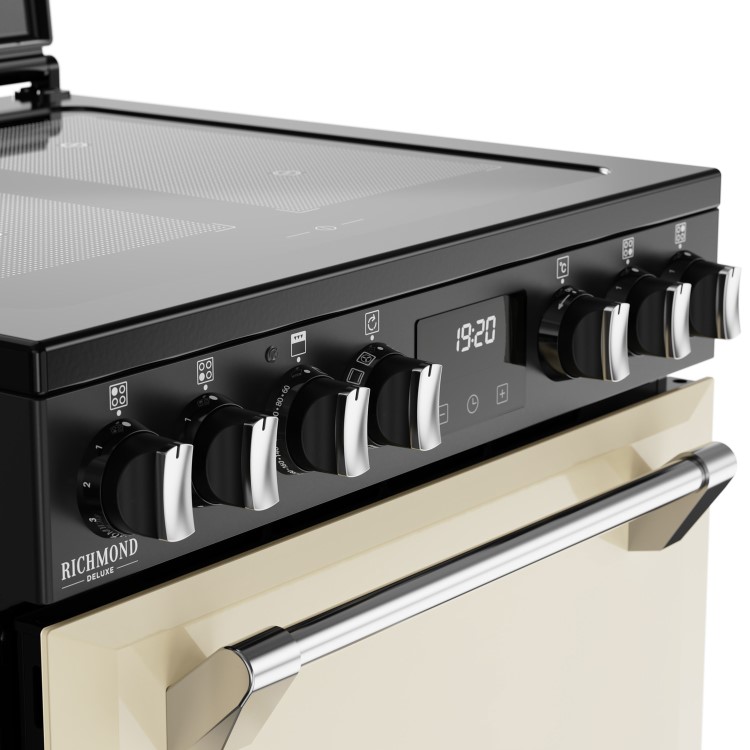 Stoves Richmond DX 60cm Electric Induction Cooker - Cream