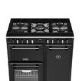 Stoves Richmond 90cm Dual Fuel Range Cooker - Black