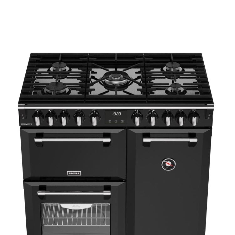 Stoves Richmond 90cm Dual Fuel Range Cooker - Black