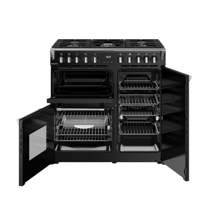 Stoves Richmond 90cm Dual Fuel Range Cooker - Black