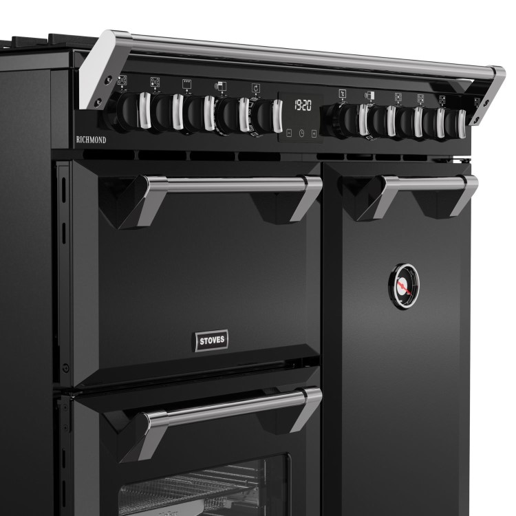 Stoves Richmond 90cm Dual Fuel Range Cooker - Black