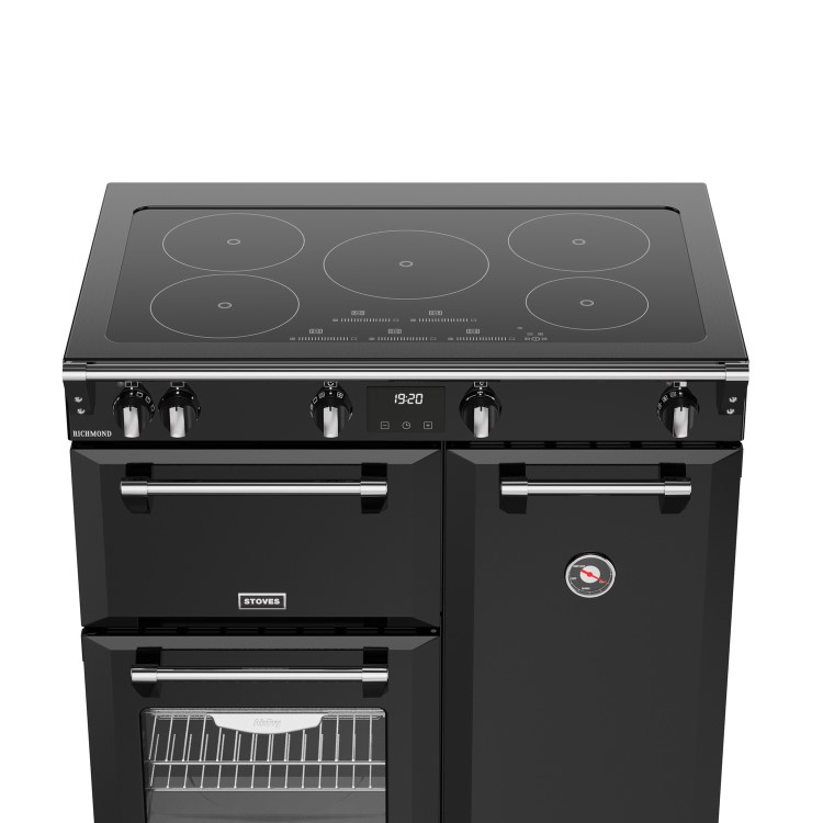 Stoves Richmond 90cm Electric Induction Range Cooker - Black