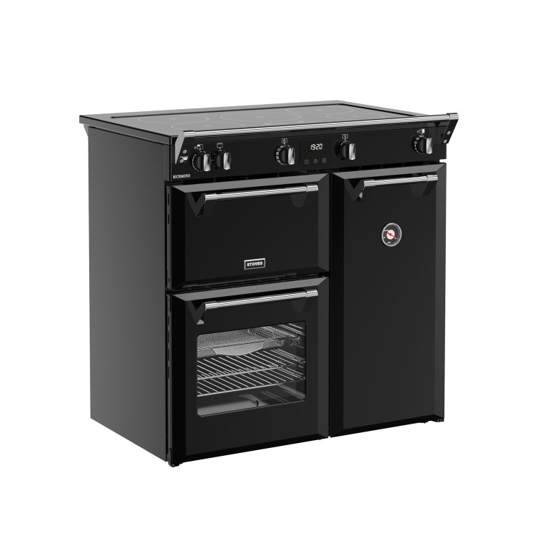 Stoves Richmond 90cm Electric Induction Range Cooker - Black