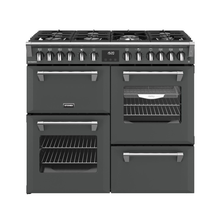 Stoves Richmond 100cm Dual Fuel Range Cooker - Anthracite