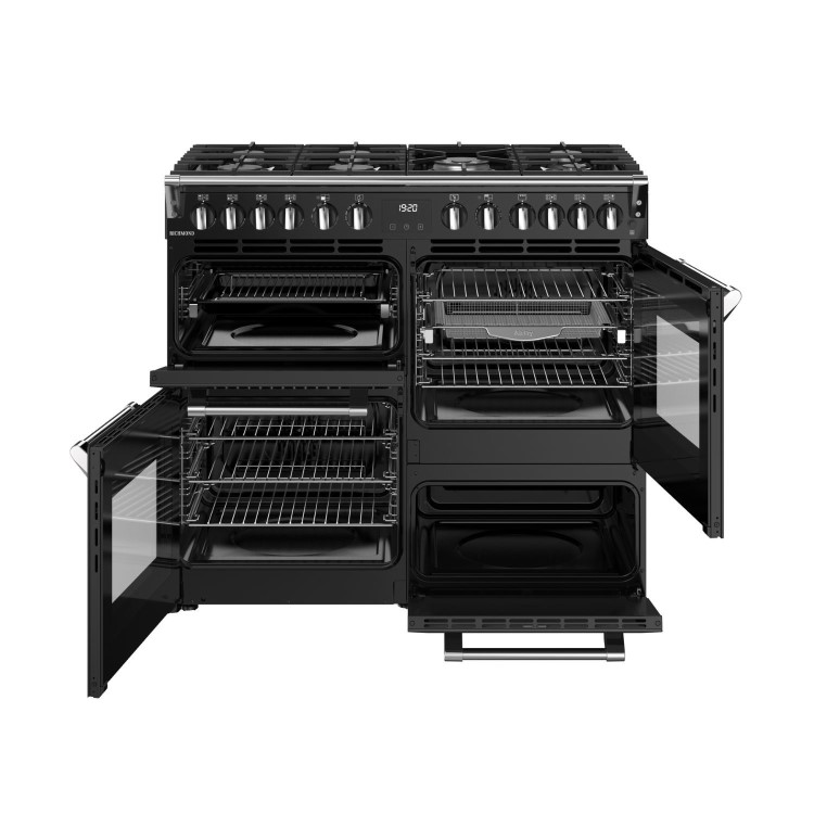 Stoves Richmond 100cm Dual Fuel Range Cooker - Black