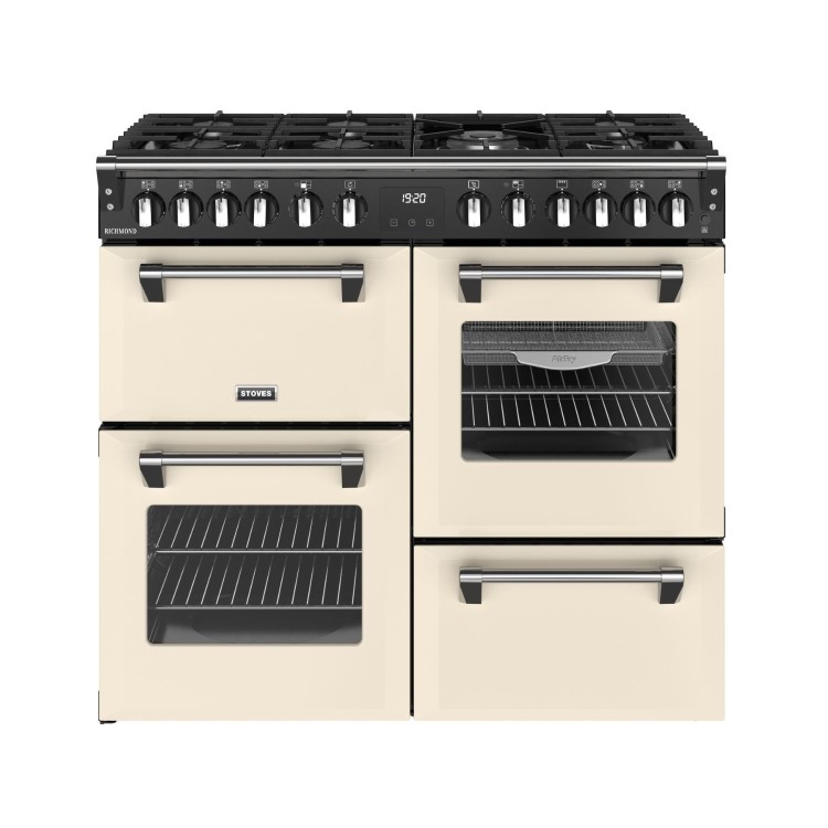 Stoves Richmond 100cm Dual Fuel Range Cooker - Cream