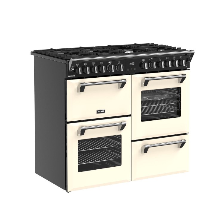 Stoves Richmond 100cm Dual Fuel Range Cooker - Cream