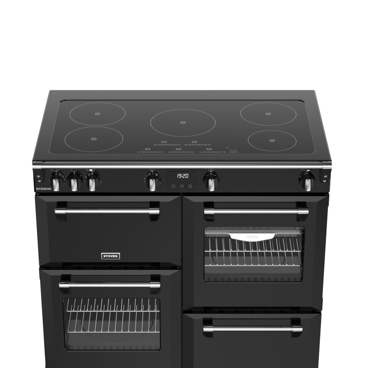 Stoves Richmond 100cm Electric Induction Range Cooker - Black