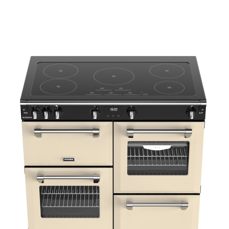 Stoves Richmond 100cm Electric Induction Range Cooker - Cream