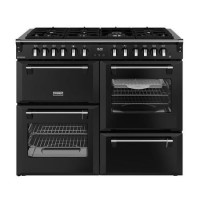 Stoves Richmond 110cm Dual Fuel Range Cooker - Black