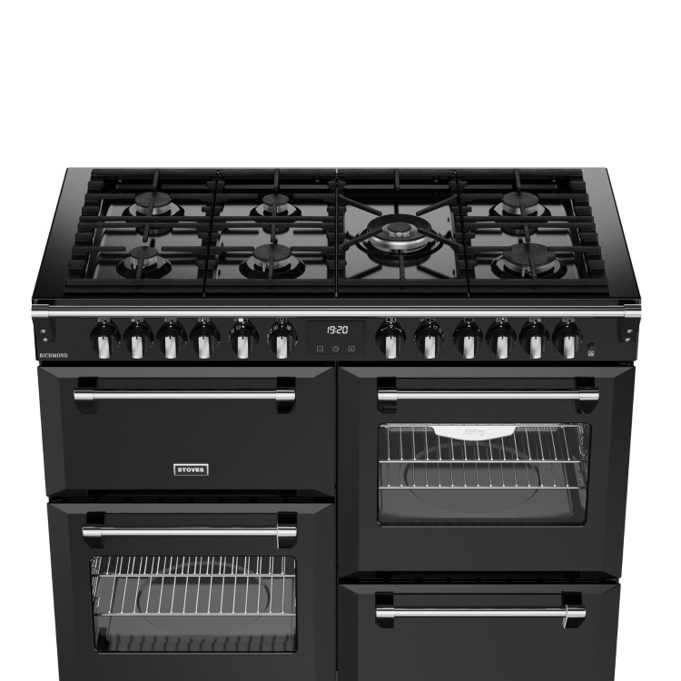 Stoves Richmond 110cm Dual Fuel Range Cooker - Black