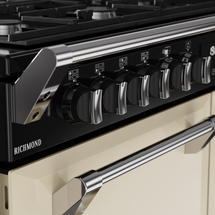 Stoves Richmond 110cm Dual Fuel Range Cooker - Cream