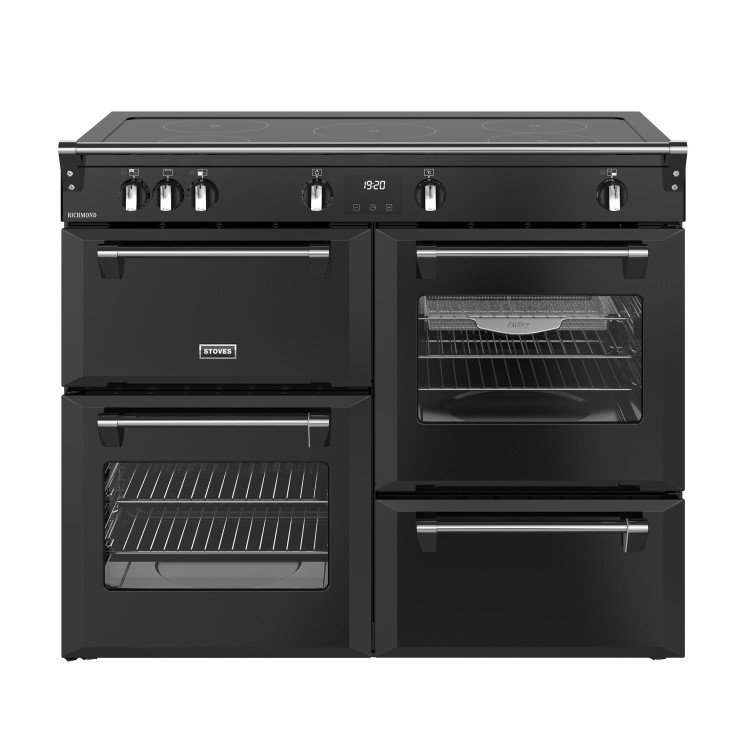 Stoves Richmond 110cm Electric Induction Range Cooker - Black