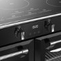 Stoves Richmond 110cm Electric Induction Range Cooker - Black