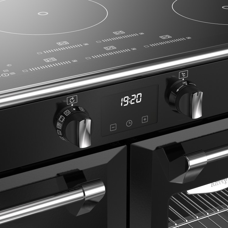 Stoves Richmond 110cm Electric Induction Range Cooker - Black