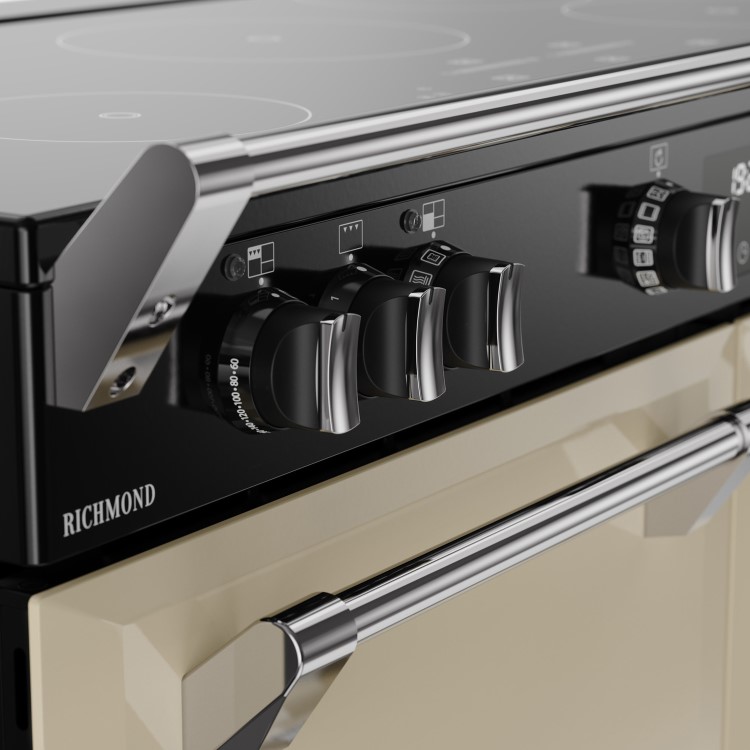 Stoves Richmond 110cm Electric Induction Range Cooker - Cream