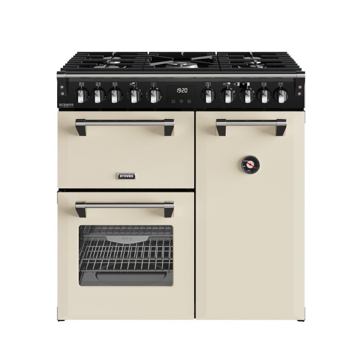 Stoves Richmond DX 90cm Dual Fuel Range Cooker - Cream